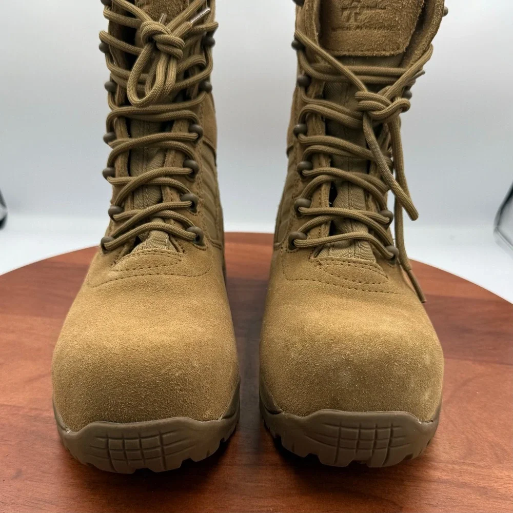 Belleville Guardian Tactical Research Comp Toe Leather Boots Mens 6 Wide TR536CT